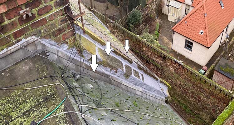 annual roof inspection on Edinburgh property