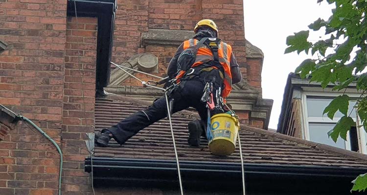 rope access roofing edinburgh